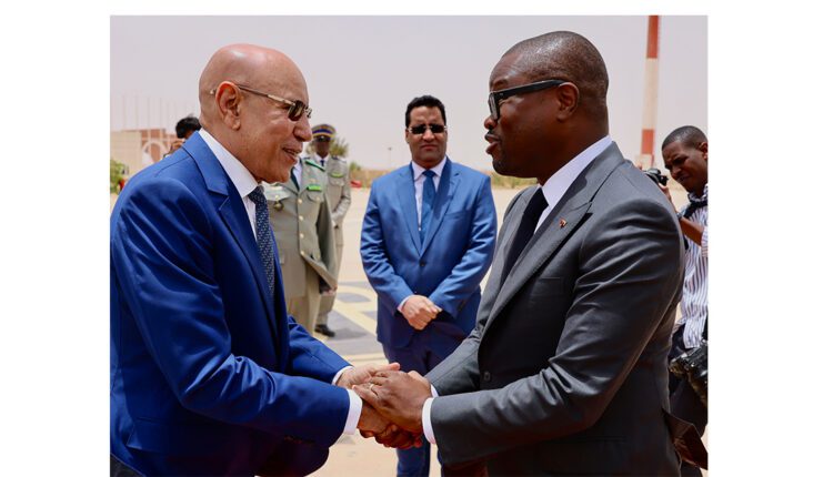 Départ de Nouakchott du président de la République du Bénin à l’issue d’ une visite de travail en Mauritanie