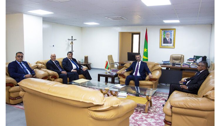 Le ministre de la Culture reçoit l’ambassadeur palestinien