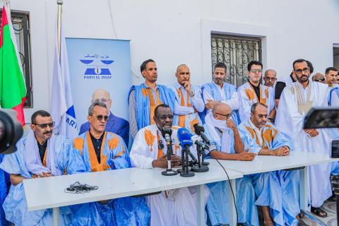 اجتماع موسع لمنسق حزب الإنصاف على مستوى ولاية لعصابة