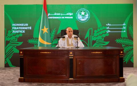 غزواني: أي أمر يخالف الدستور أو لا يحظى بإرادة الشعب لستُ معه